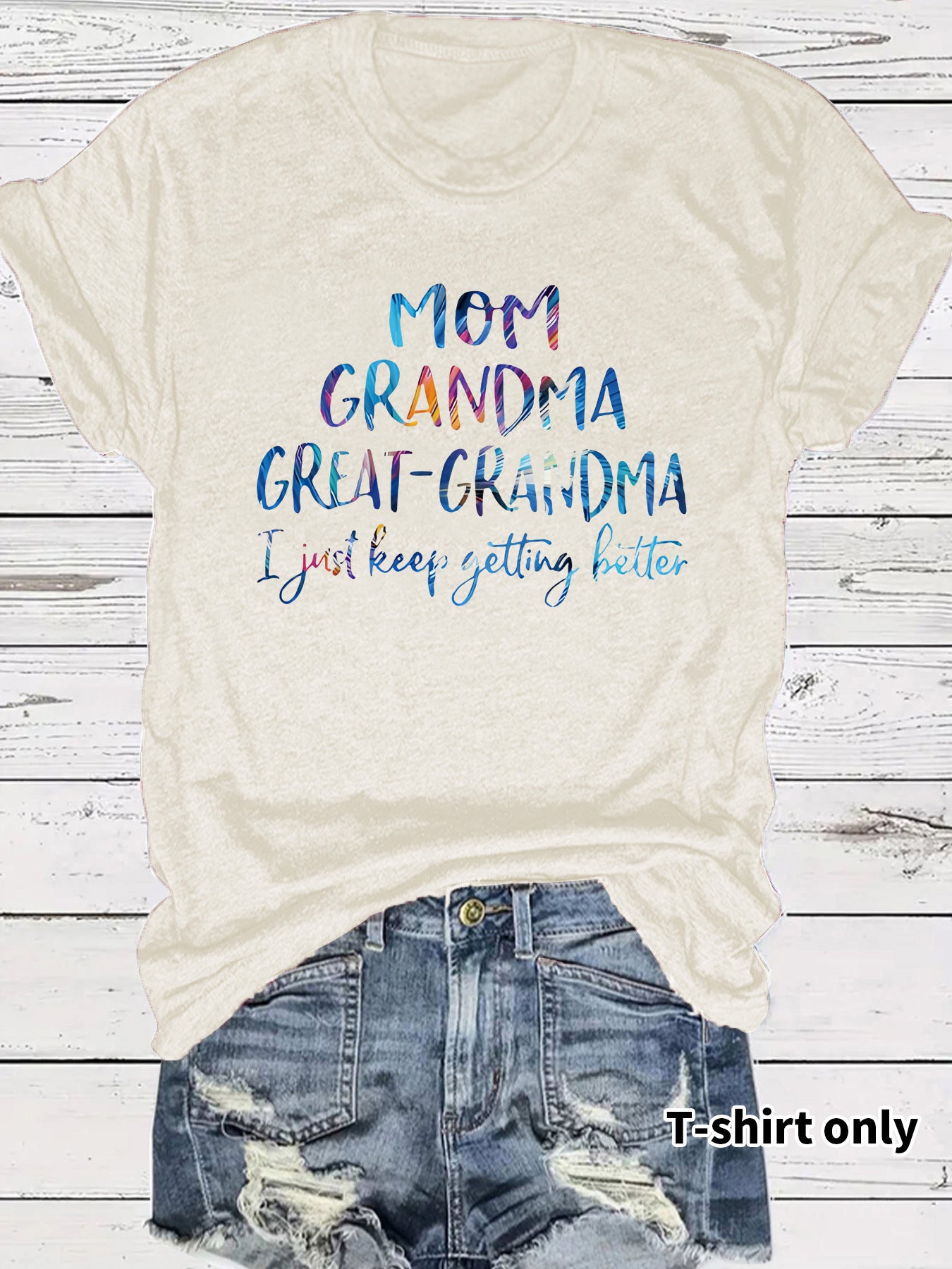 T-shirt female mother grandmother