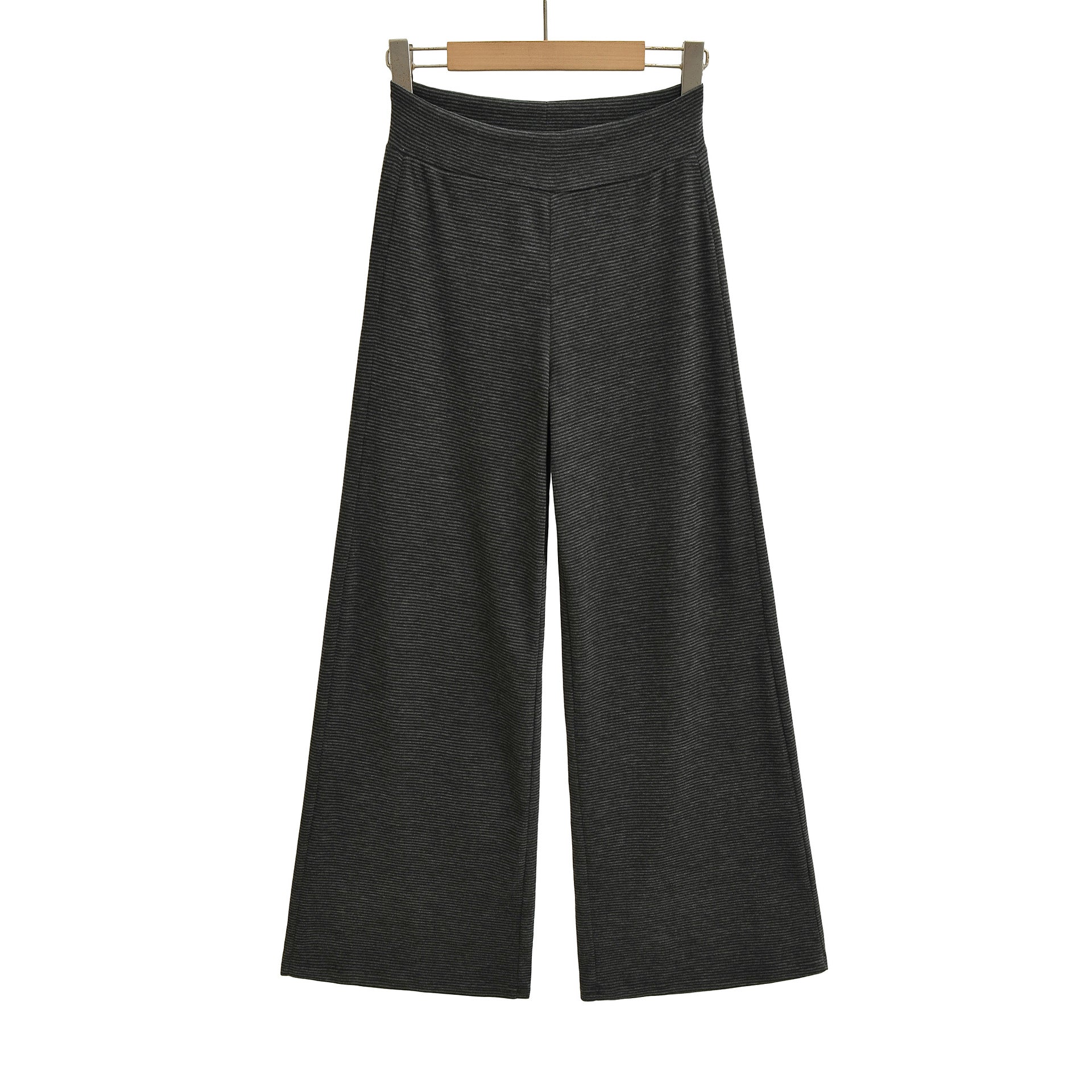 Simple style wide leg straight leg pants for women's casual pants