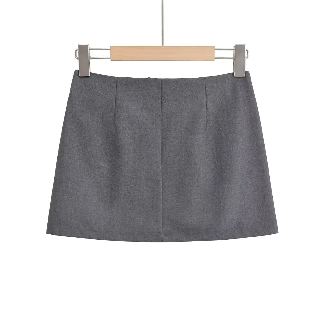High waisted skirt short skirt for women