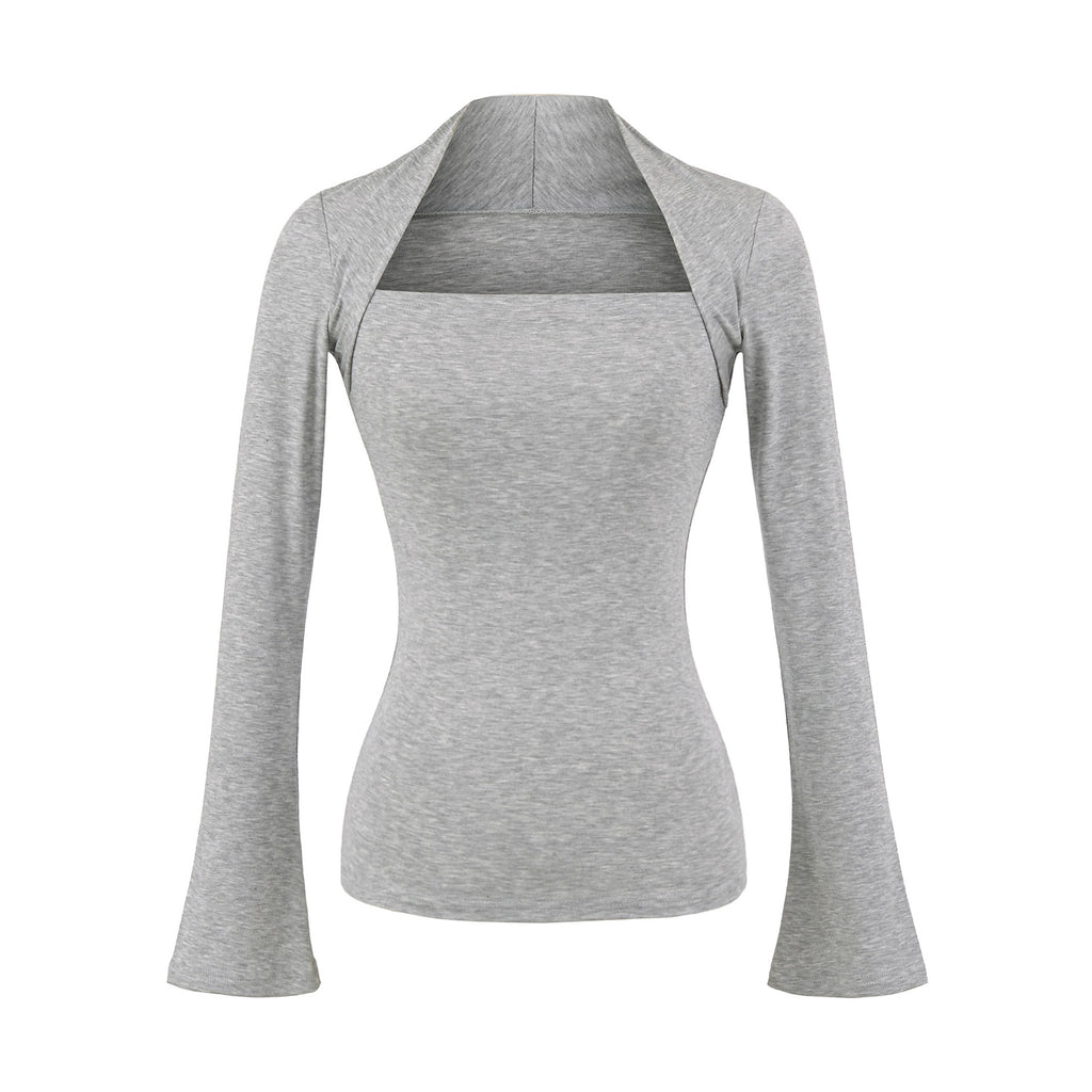 Long sleeved T-shirt top for women