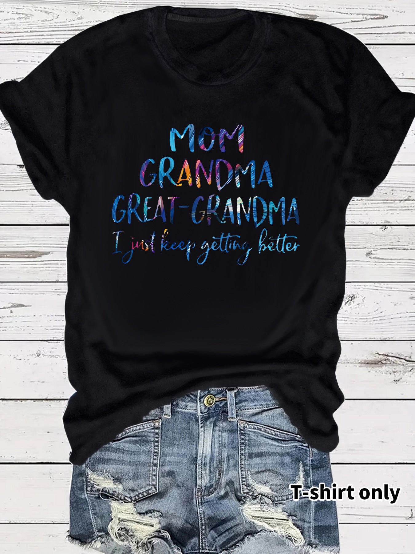 T-shirt female mother grandmother
