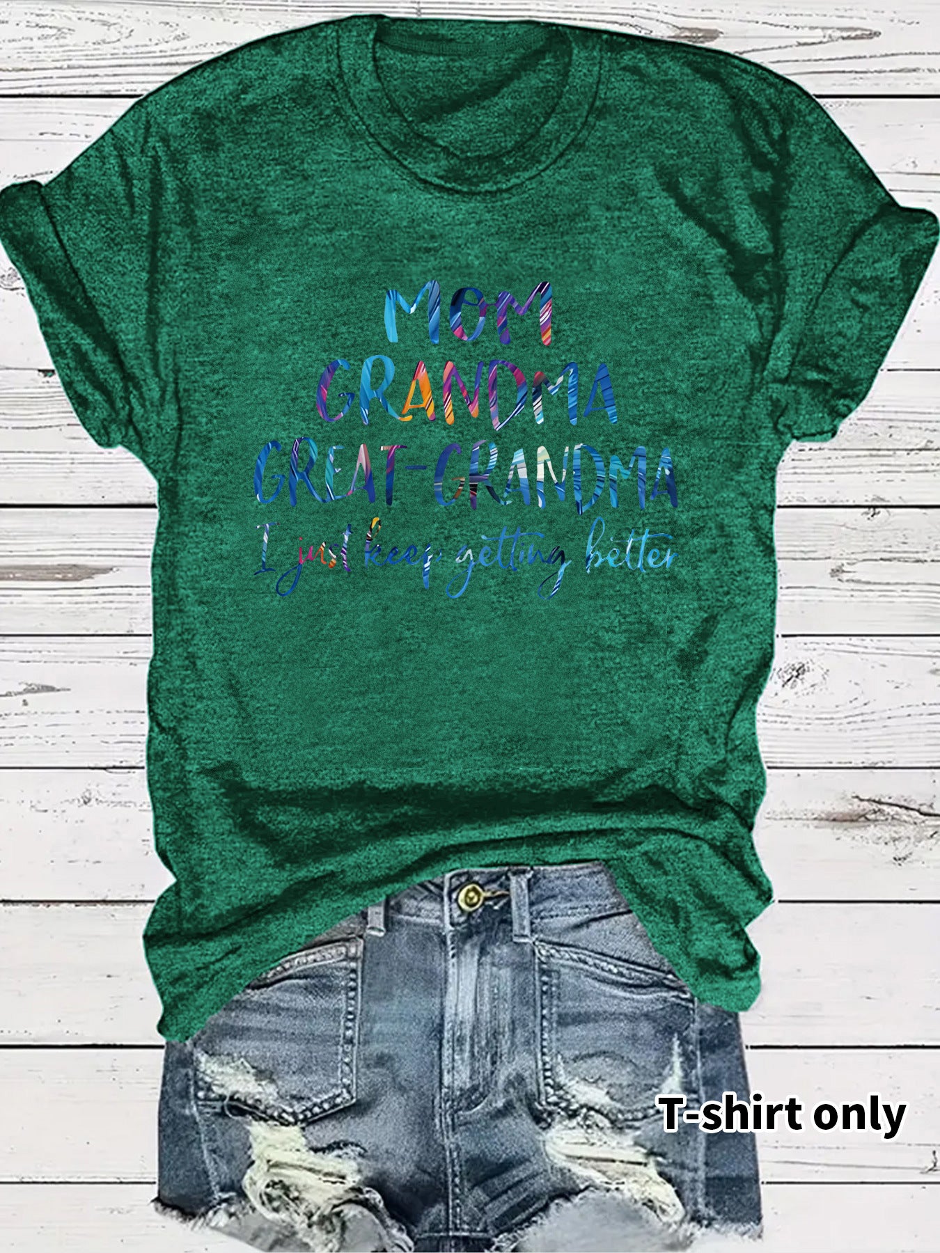 T-shirt female mother grandmother