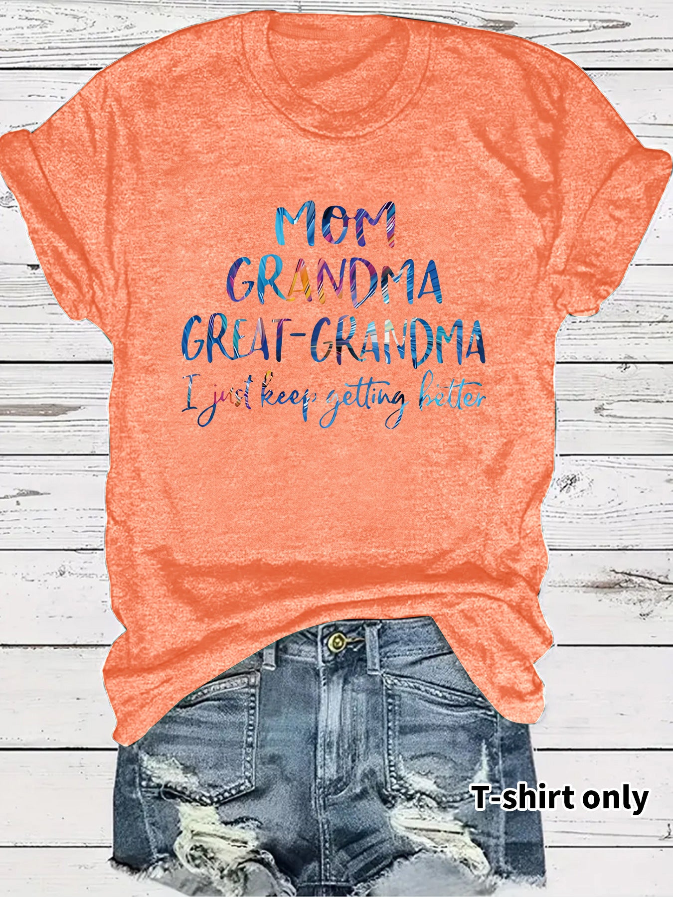 T-shirt female mother grandmother