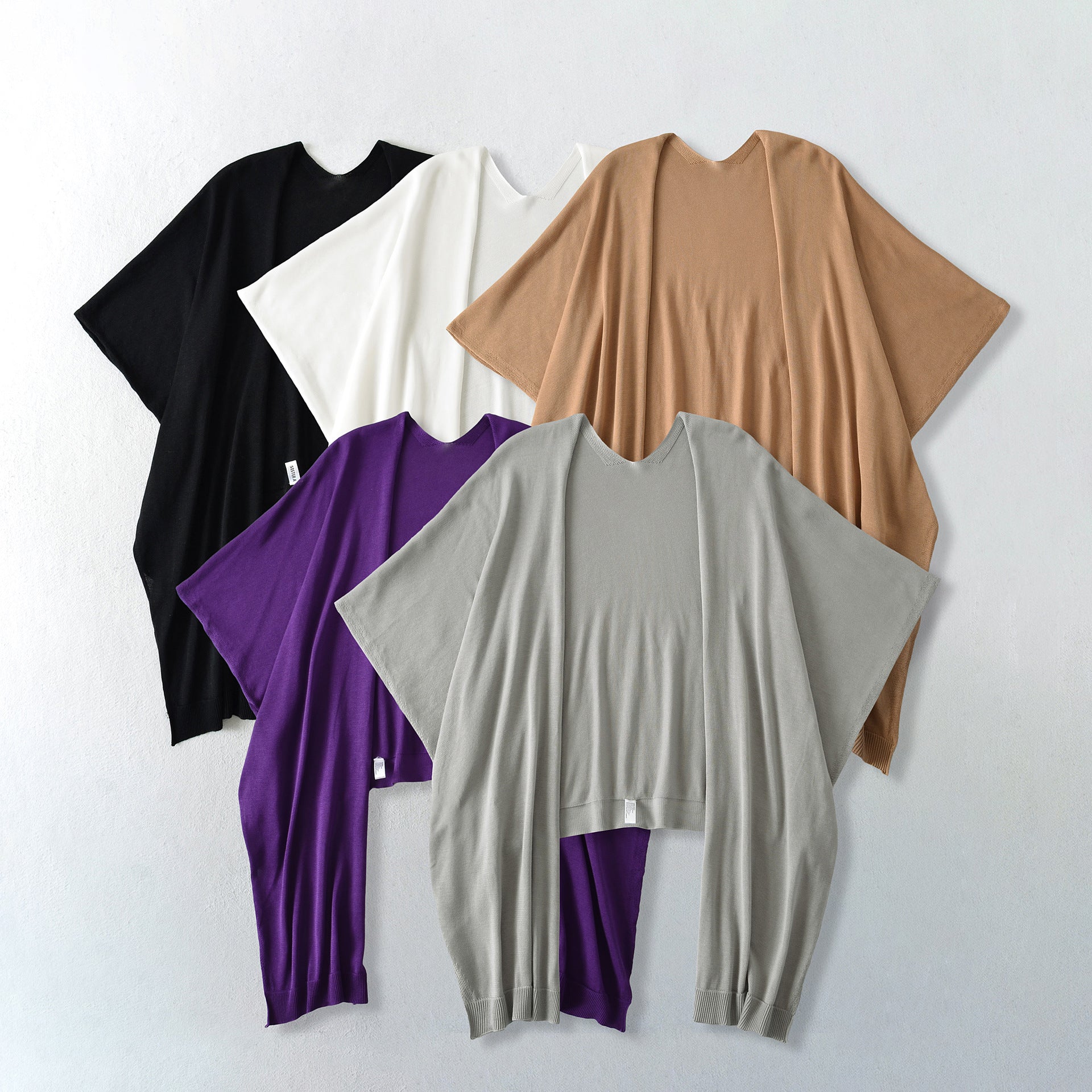 Irregular cardigan top