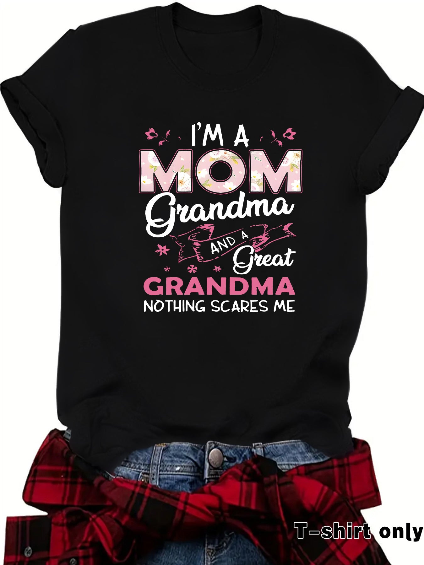 Pattern printed T-shirt short sleeved shirt