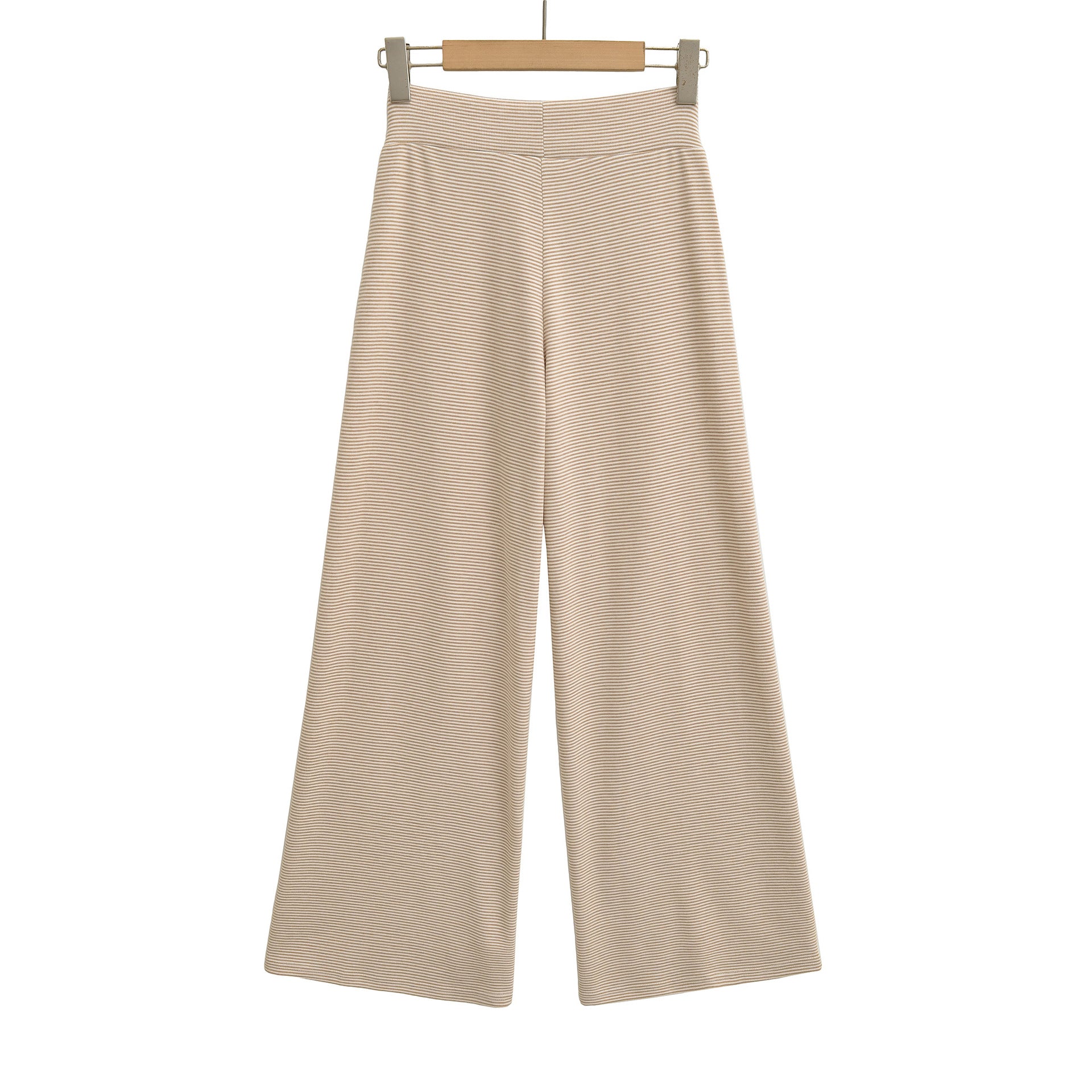 Simple style wide leg straight leg pants for women's casual pants