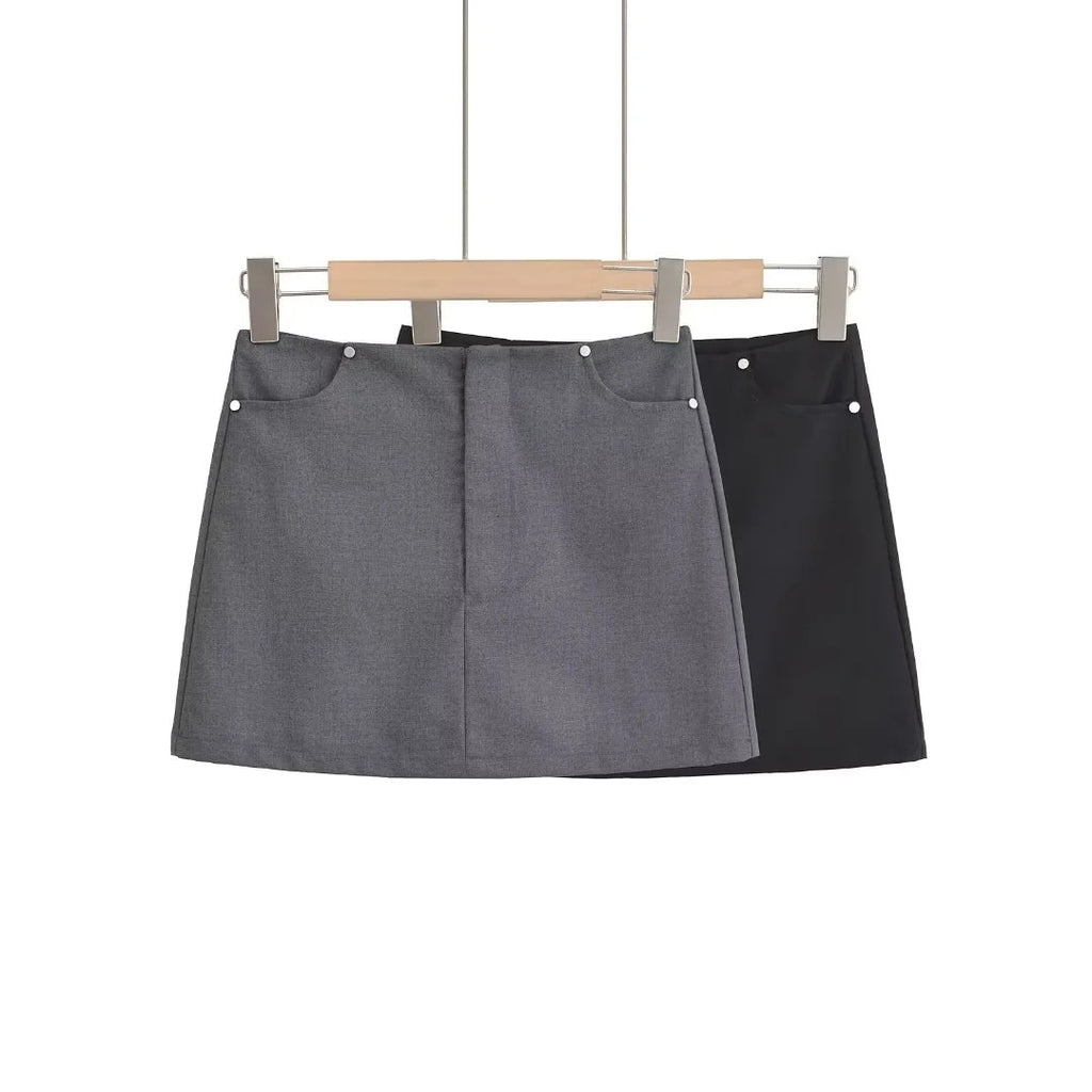 High waisted skirt short skirt for women