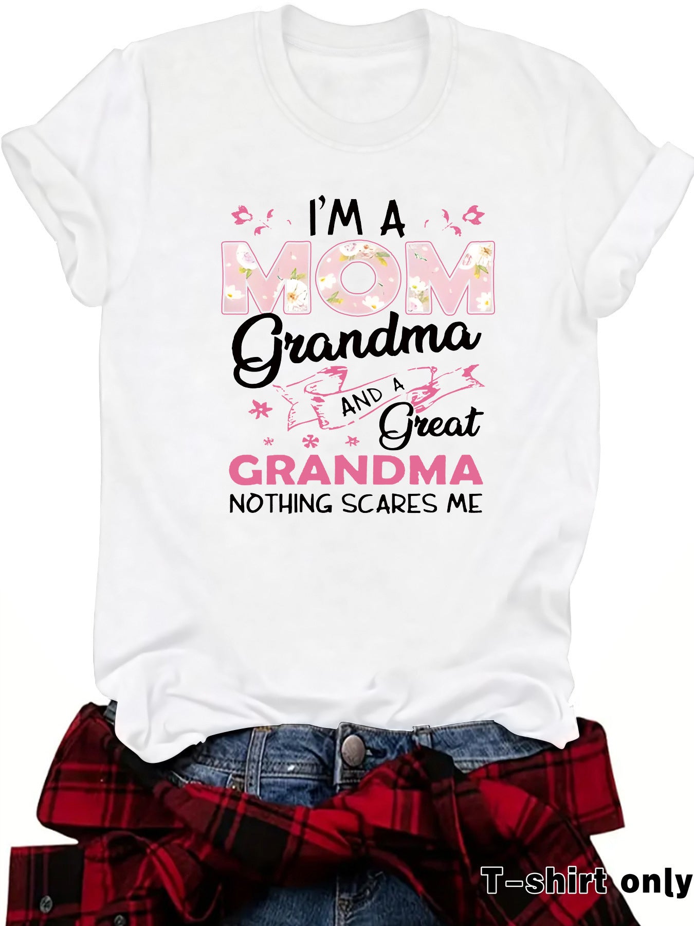 Pattern printed T-shirt short sleeved shirt