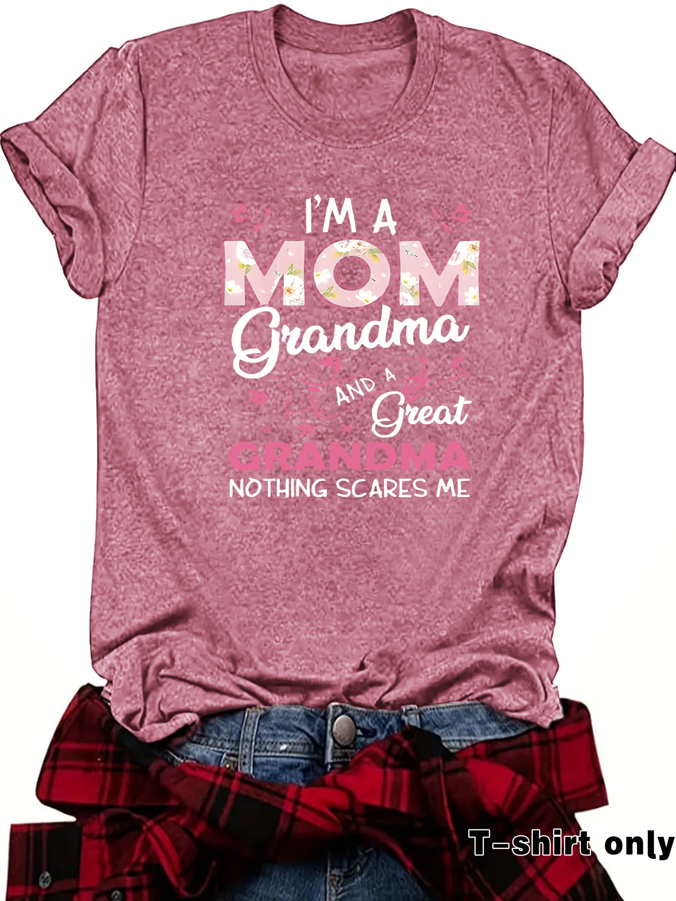 Pattern printed T-shirt short sleeved shirt