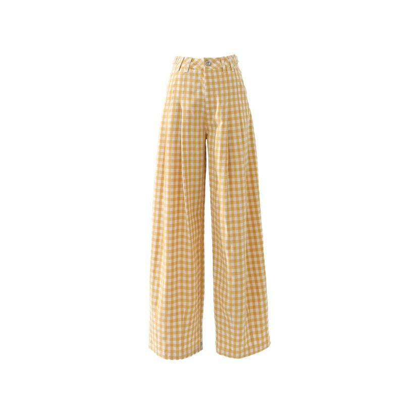 Women's Pants Yellow Loose Casual Lounge Pants for Women