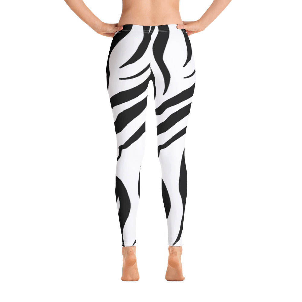 Zebra Print Leggings