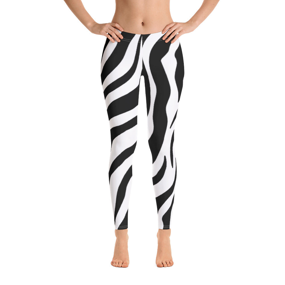 Zebra Print Leggings